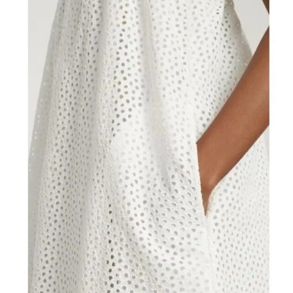 NWT Everlane White Eyelet Dress - Picture 3 of 11